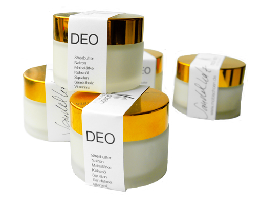feste Deo Creme  - Sandelholz