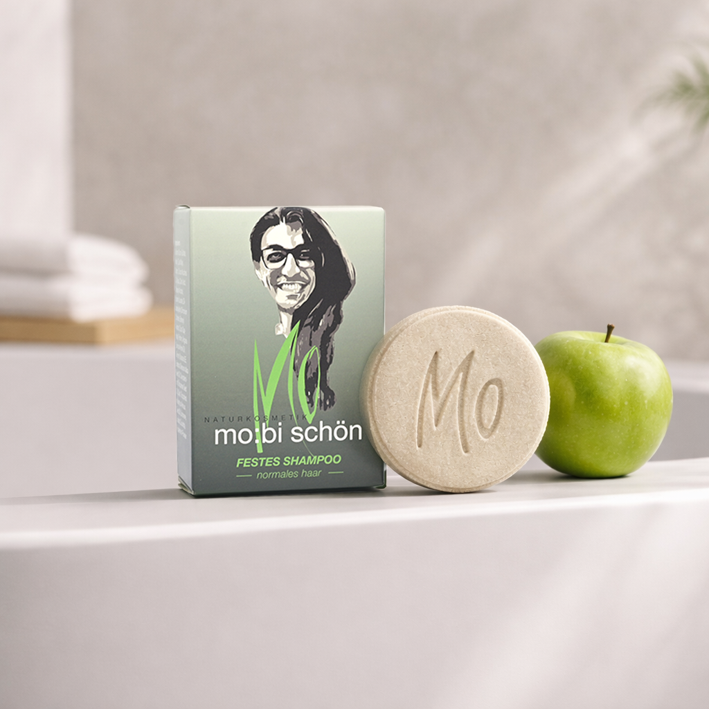 festes Shampoo für normale Haare - Apfel